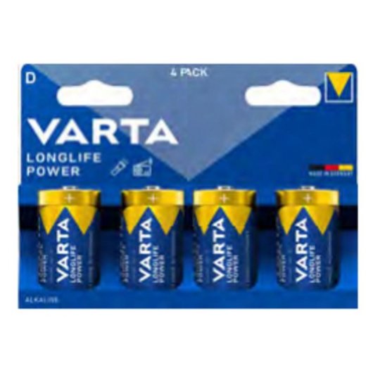 Pile rechargeable Varta 4920 LR20 1,5V 4 unités