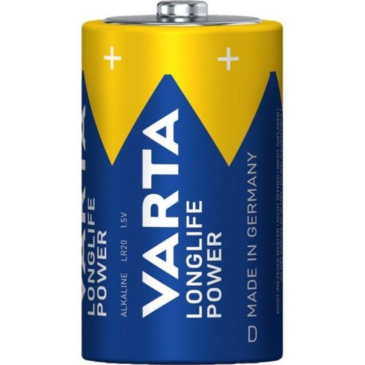 Pile rechargeable Varta 4920 LR20 1,5V 4 unités