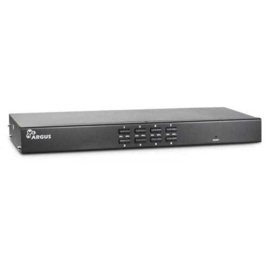 Interruptor KVM Inter-Tech AS-9108DU Full HD Montaje en rack