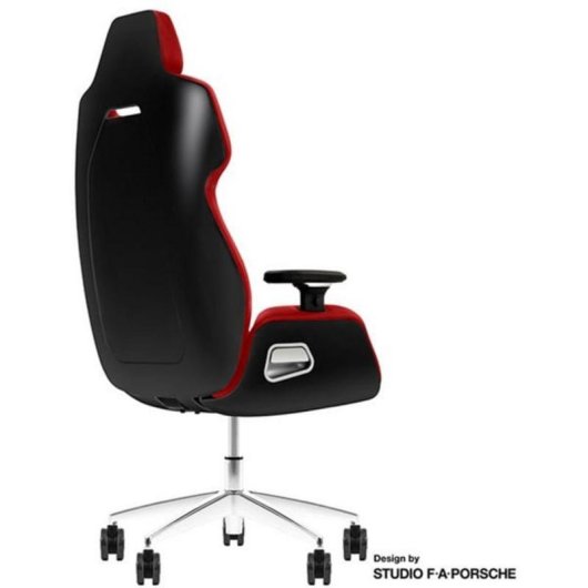 Chaise Gaming Thermaltake ARGENT E700 Cuir Aluminium Rouge