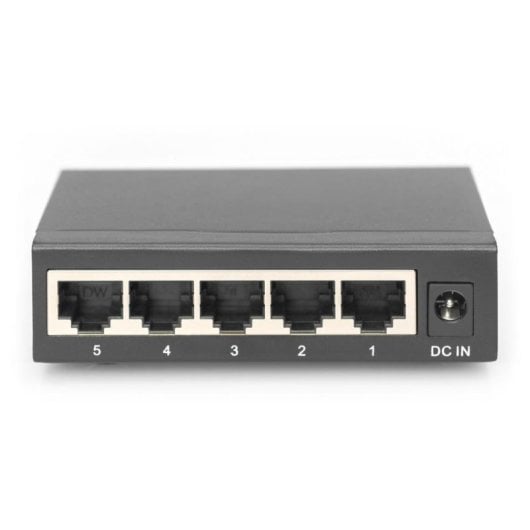 Switch Gigabit Digitus DN-80202 5 porte scheda metallica