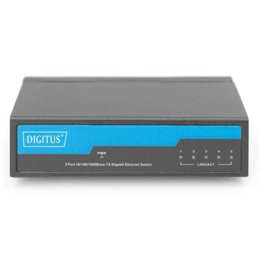 Switch Gigabit Digitus DN-80202 5 porte scheda metallica