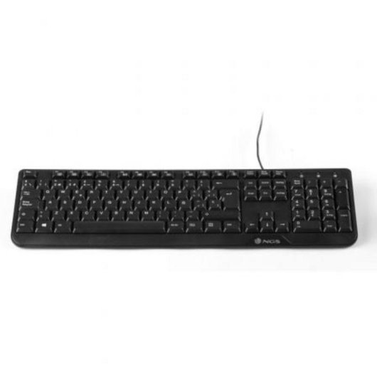 Teclado NGS Cocoa Kit alámbrico completo con ratón óptico 1000 dpi QWERTY
