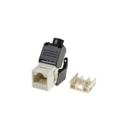 Conector Keystone Phasak PHK 2220 Cat.6 UTP Toolless Blanco