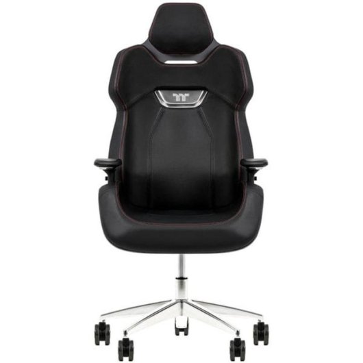 Silla gaming Thermaltake ARGENT E700 Cuero Negro/Plata