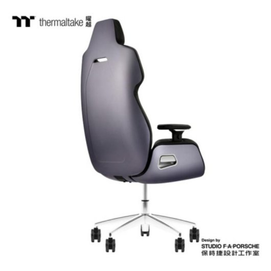 Silla gaming Thermaltake ARGENT E700 Cuero Negro/Plata