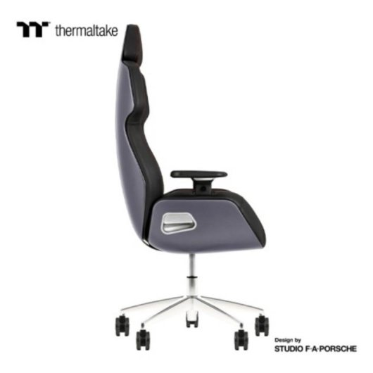 Silla gaming Thermaltake ARGENT E700 Cuero Negro/Plata