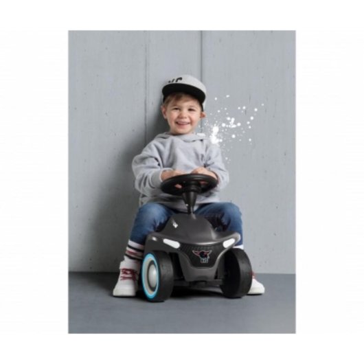 BIG Andas Infantil Forma de Carro 4 Rodas Preto