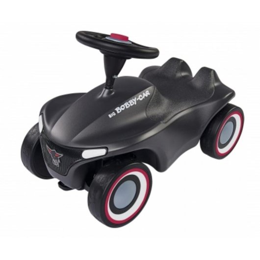 BIG Andas Infantil Forma de Carro 4 Rodas Preto