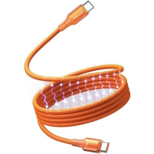 Cable magnético USB-C Vention TSAOF 5A 240W 1m Naranja