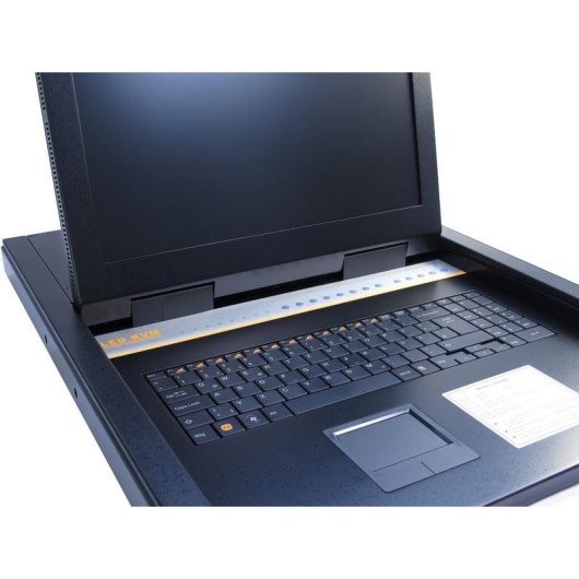 Console de rack KVM Inter-Tech KVM-1708 17" 1280x1024 8 postes USB PS/2