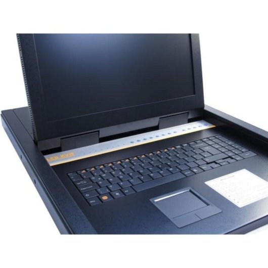 Console de rack KVM Inter-Tech KVM-1708 17" 1280x1024 8 postes USB PS/2