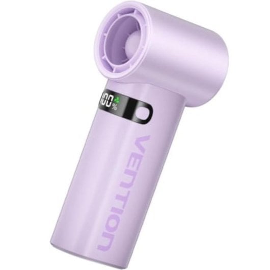 Mini-Handventilator Vention PBEV0-ML 11,1 Wh 100 Stufen USB-C 3000 mAh LED Lila