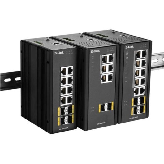 Conmutador Industrial D-Link DIS-300G-14PSW Gestionado L2 PoE+ 10 Gigabit