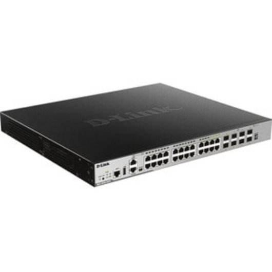 Comutador D-Link DGS-3630-28PC L3 Gerido PoE+ Empilável