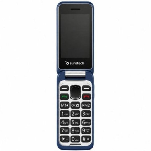Sunstech CELT26 4G 2,8" Double Écran Bouton SOS Bleu