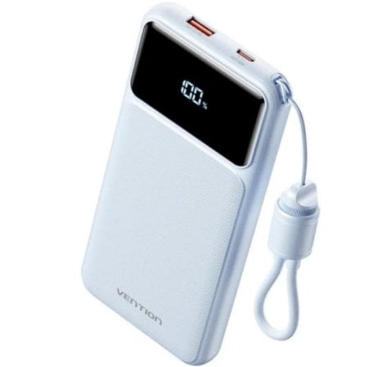 Bateria Externa Vention XGY39 10000mAh 22.5W USB-C Azul