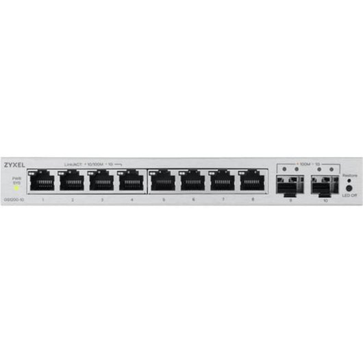 Switch Zyxel GS1200-10v3 8 Gigabit Ports 2 SFP