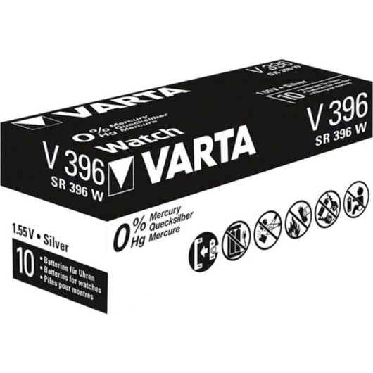 Pila a bottone VARTA V 396 Ossido d'Argento 1,55V