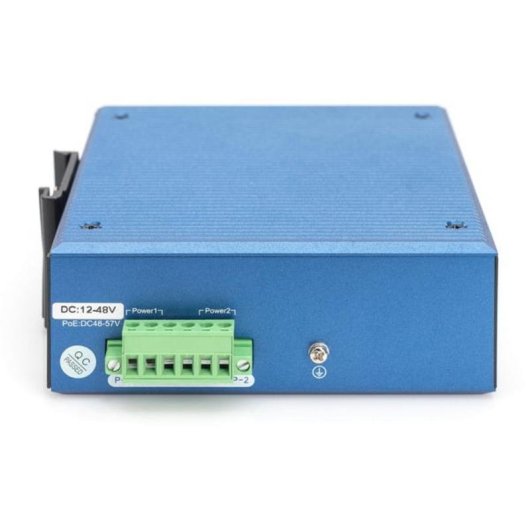 Switch Industriale Gigabit Ethernet PoE+ Gestito L2 8+2 Porte Digitus DN-651157