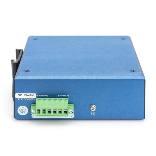 Switch Industriale Gigabit Ethernet PoE+ Gestito L2 8+2 Porte Digitus DN-651157