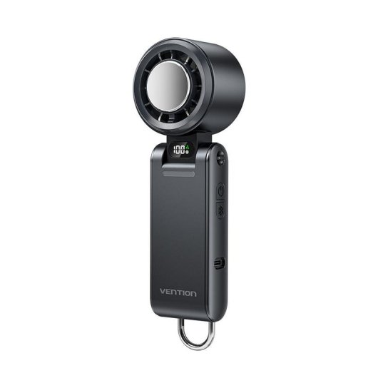 Mini Ventilador de Mano Vention PBCH0 11,1Wh 13000RPM 100 Velocidades Batería 3000mAh USB-C