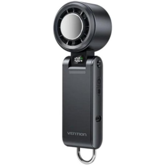 Mini Ventilador de Mano Vention PBCH0 11,1Wh 13000RPM 100 Velocidades Batería 3000mAh USB-C