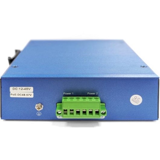 Conmutador Industrial Digitus 16 Puertos Gigabit PoE + 2 SFP Gestionado L2