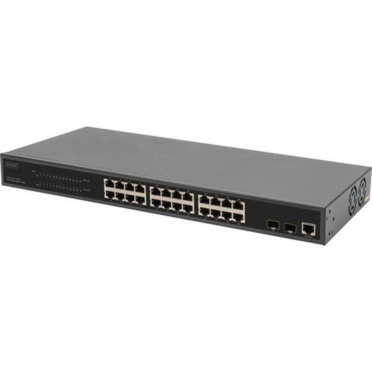Commutateur PoE Gestionné Digitus DN-95359 24 Ports + 2 SFP 52 Gbps