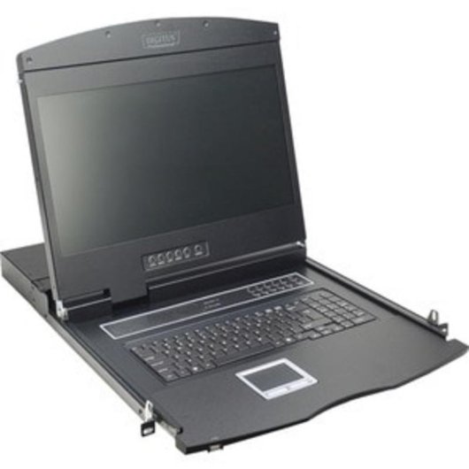 Console KVM LCD Digitus 19 pouces 8 ports VGA tactile