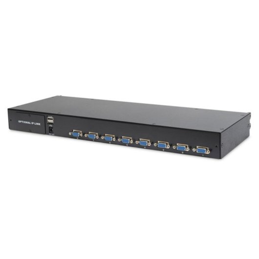 Digitus 17" Rack-KVM-Konsole 8-Port Touchpanel