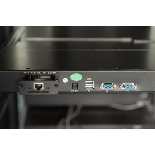 Digitus 17" Rack-KVM-Konsole 8-Port Touchpanel