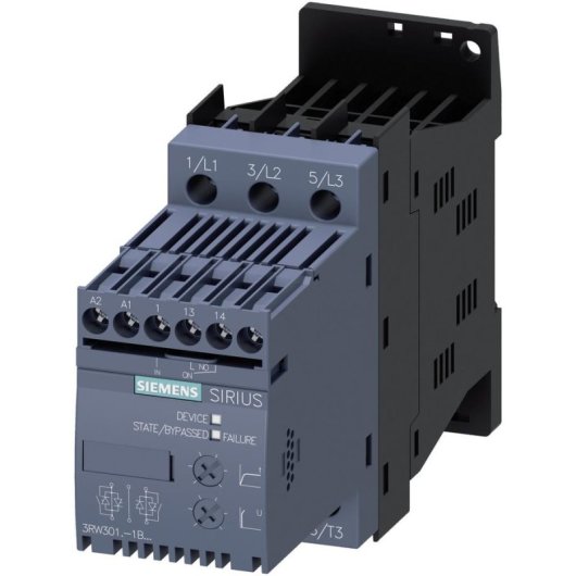 Contactor de potencia Siemens SIRIUS 3RW3016 16A