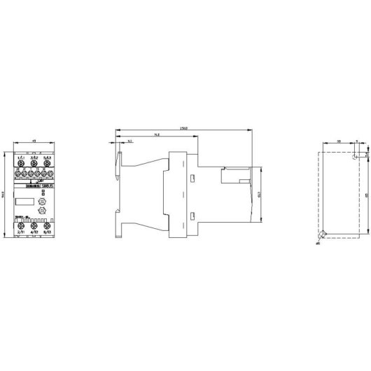 Contactor de potencia Siemens SIRIUS 3RW3016 16A