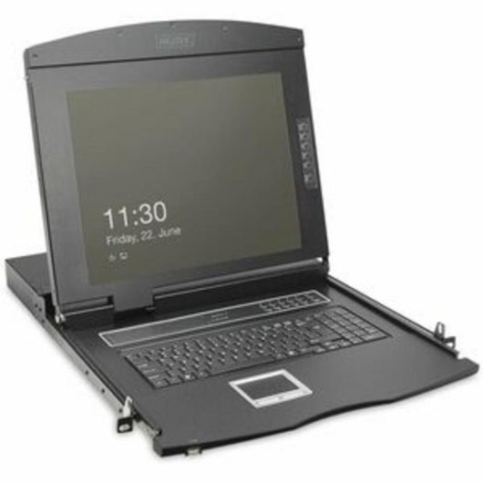 Console KVM LCD HD Digitus 19" 1 Port VGA Modulable