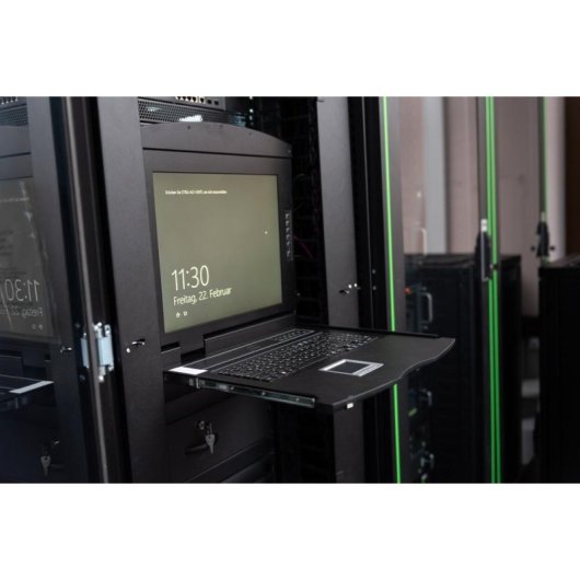 Console KVM LCD Digitus DS-72221-6GE 19" Full HD 8 Porte HDMI Modulare 1U