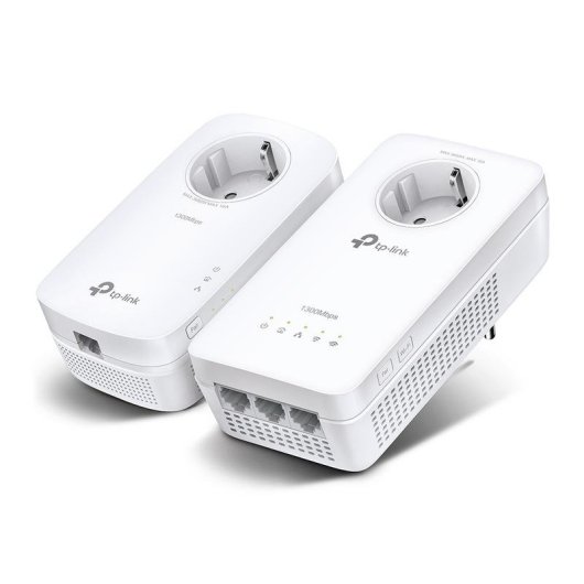 Kit Adaptador PowerLine TP-Link TL-WPA1300P 1300 Mbit/s Wi-Fi 5 Gigabit Passthrough
