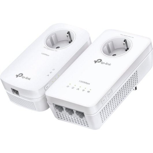Kit Adaptador PowerLine TP-Link TL-WPA1300P 1300 Mbit/s Wi-Fi 5 Gigabit Passthrough