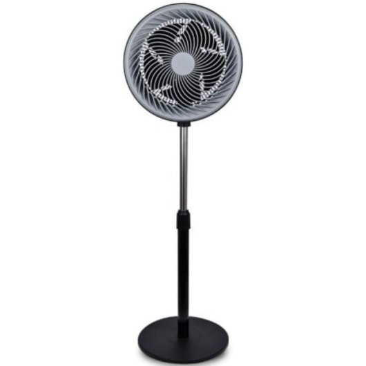Ventilador de Pie Daewoo DW9004 90W 3 Velocidades Altura Regulable Motor Aluminio 5 Aspas