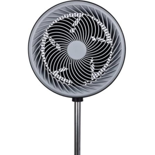 Ventilador de Pie Daewoo DW9004 90W 3 Velocidades Altura Regulable Motor Aluminio 5 Aspas