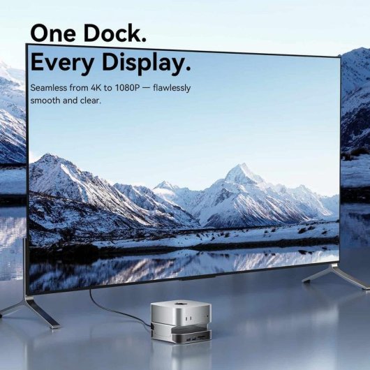 Docking Station Vention THIHAG USB-C 10-in-1 für Mac Mini mit DP 4K und M.2