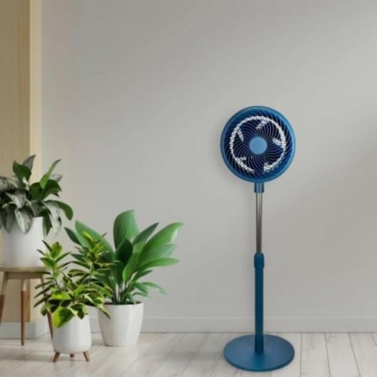 Ventilador de Pie Daewoo DW9005 80W 25cm 3 Velocidades Motor Aluminio Altura Regulable
