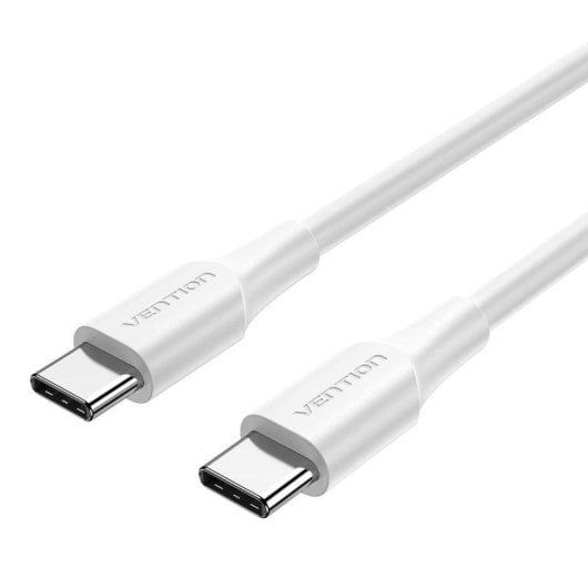 USB-C auf USB-C Kabel Vention TAXWD 3A 0,5m Weiß