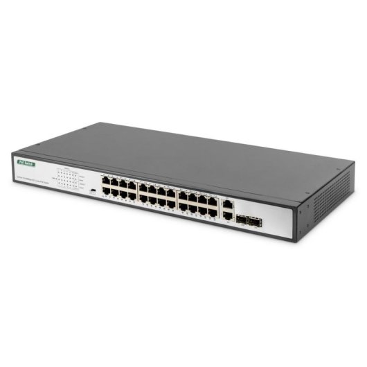 Switch PoE Digitus DN-95343 Fast Ethernet 24 Porte 370W Rack 1U