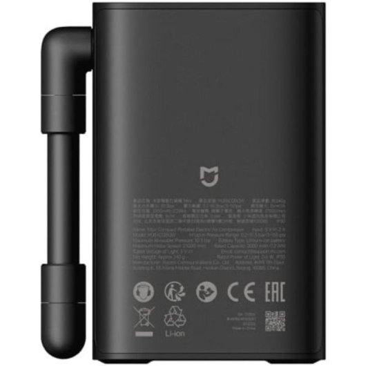 Compresor de aire portátil Xiaomi Mijia Electric Air Compressor 2000 mAh 150 psi