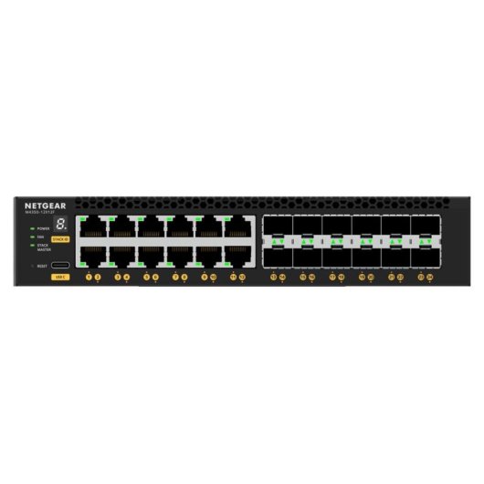 Conmutador Netgear M4350-12X12F Gestionado L3 10G 24 puertos