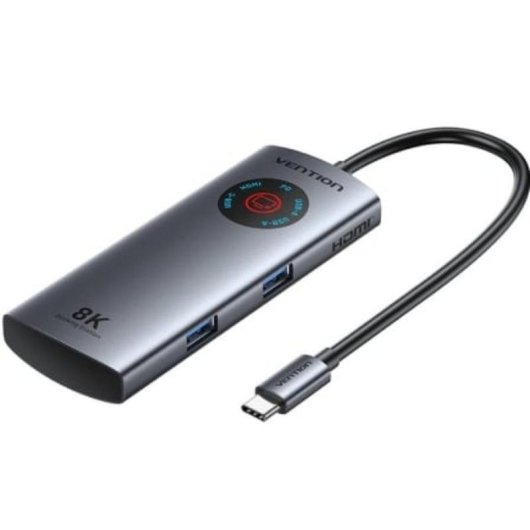 Hub USB-C Vention TQXHB 8K 5-in-1 HDMI Power Delivery