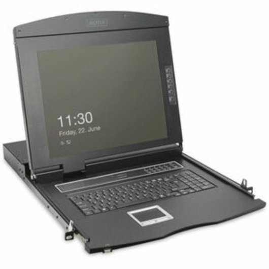 Consola KVM LCD HD modular Digitus DS-72221-4GE 19" 8 ports Cat 5
