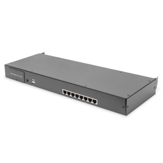 Consola KVM LCD HD modular Digitus DS-72221-4GE 19" 8 ports Cat 5