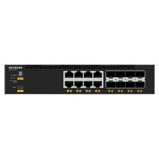 Switch de red NETGEAR M4350-8X8F Gestionado L3 10G 8 RJ-45 + 8 SFP+ 1U